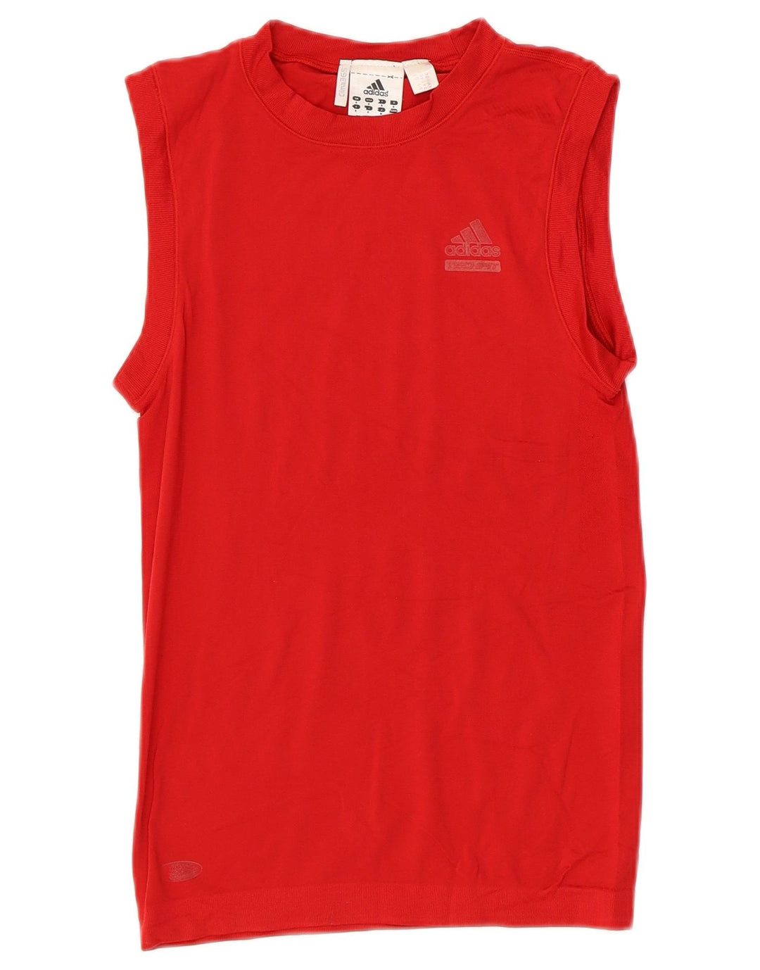 ADIDAS Dame Clima 365 Vest Top UK 8 Lille rød polyamid