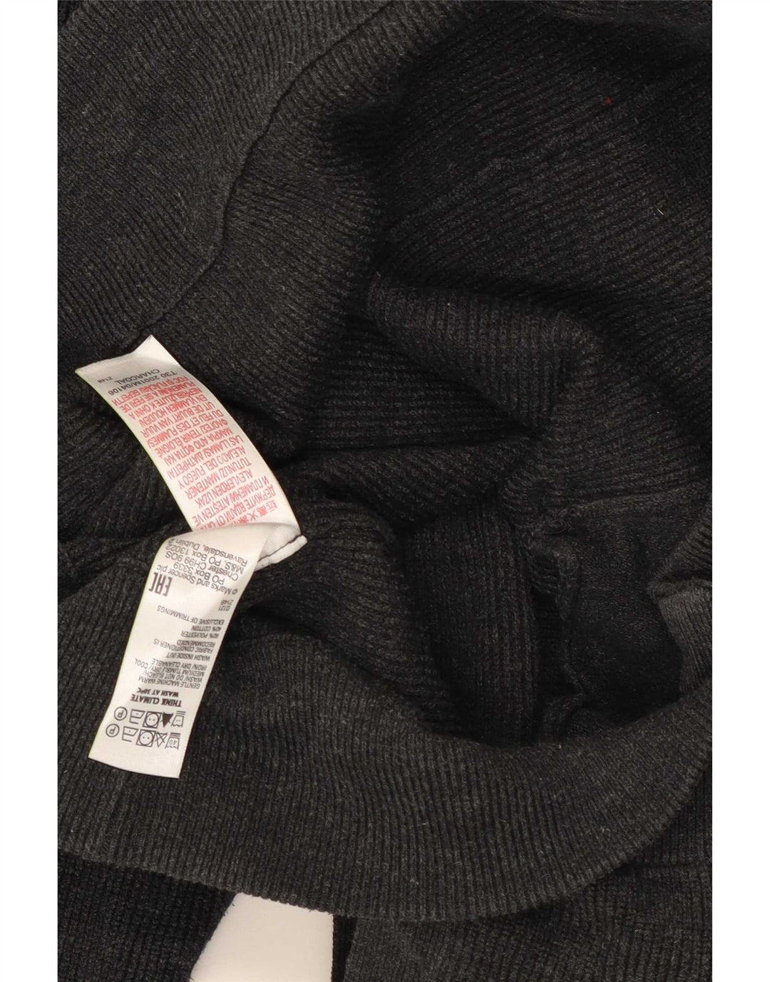 Marks & Spencer Herre Cardigan Sweater Stor Grå Polyester