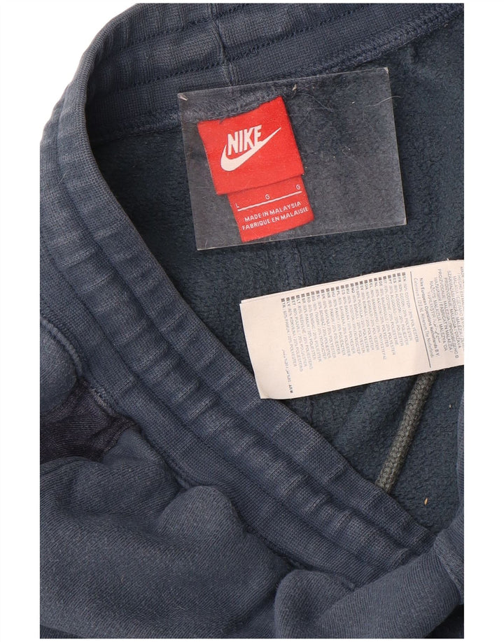 NIKE Træningsdragt bukser til mænd Joggers Store marineblå bomuld