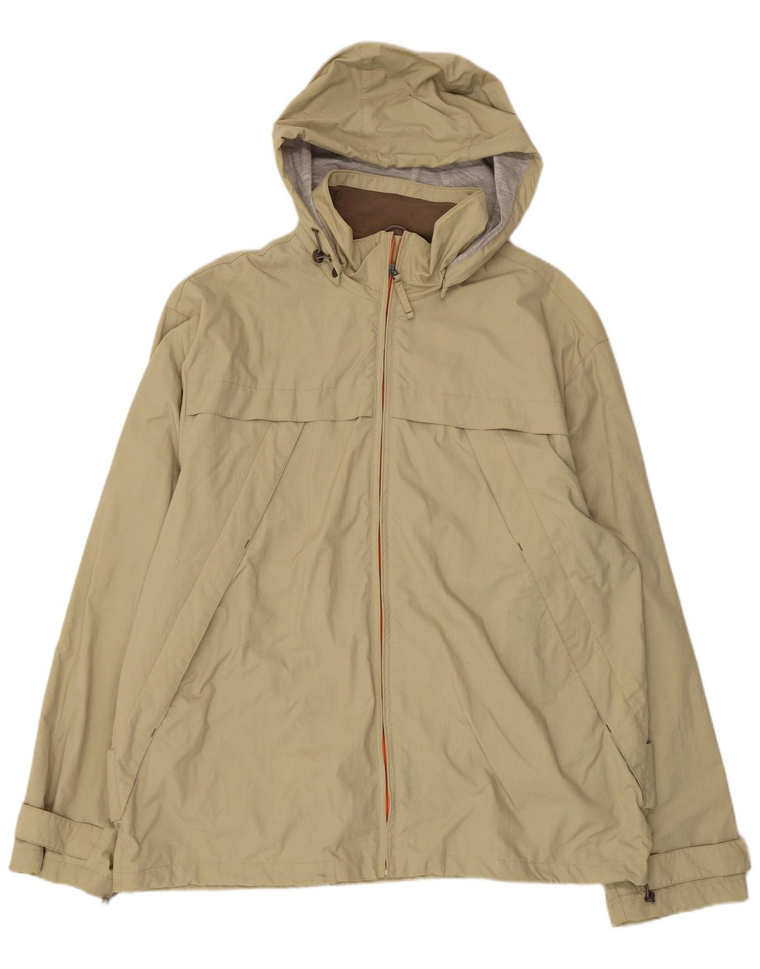 INVICTA Regnjakke med hætte til mænd UK 44 2XL Grøn polyamid