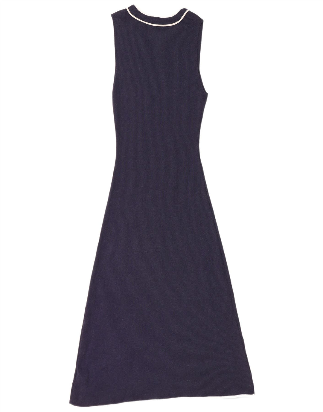 Marks & Spencer Dame Ærmeløs Jumper Dress UK 12 Medium Navy Blue