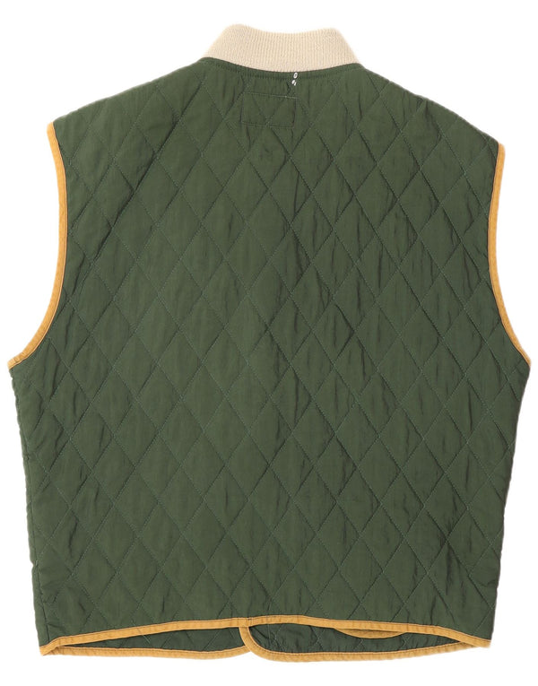 Ciao Herre Quiltet Gilet IT 50 Large Green
