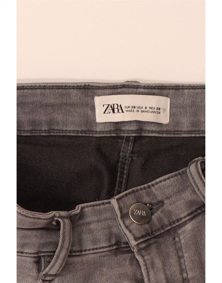 ZARA Womens Skinny Jeans EU 38 Small W28 L28 Grey Vintage Zara and Second-Hand Zara from Messina Hembry 