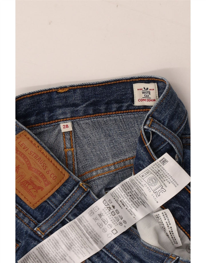 LEVI'S Slim Jeans til kvinder W28 L27 Blå Bomuld