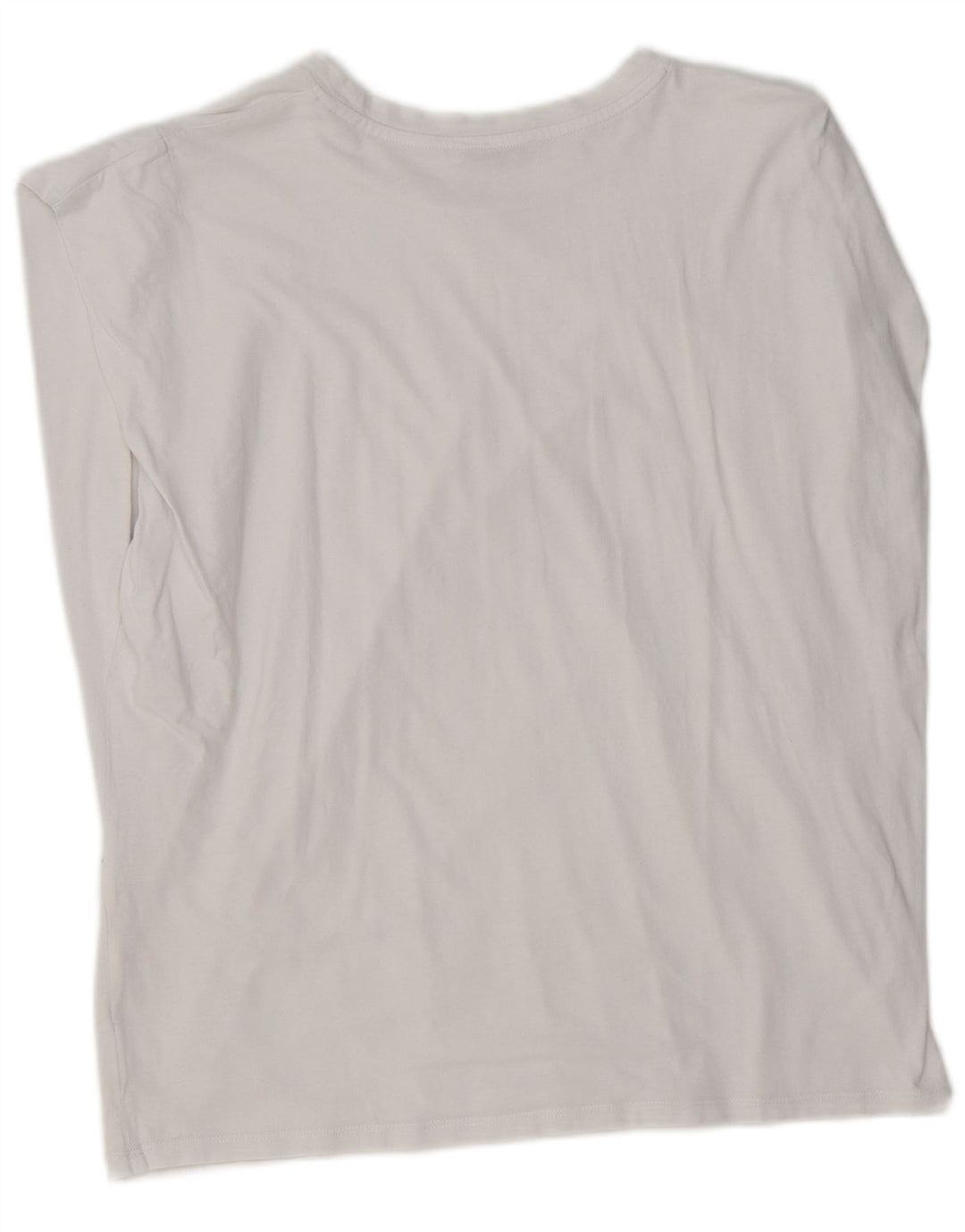 Zara Dame Oversized T-Shirt Top UK 10 Small White