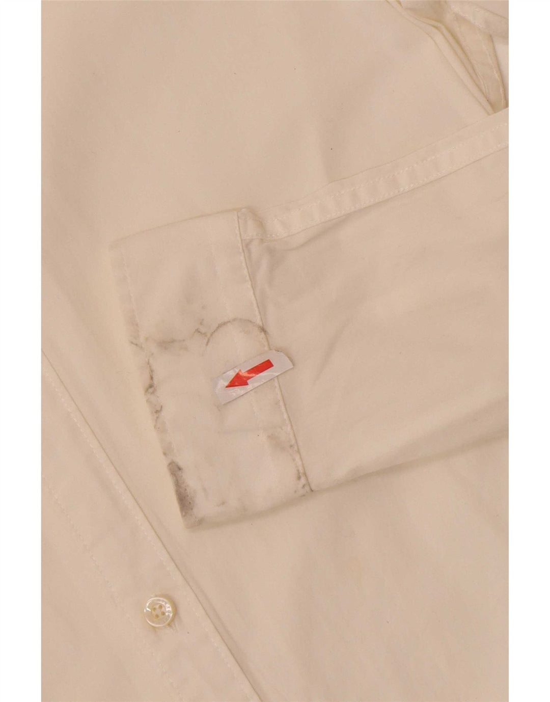 Tommy Hilfiger Herre Slim Fit skjorte Medium Off White Bomuld