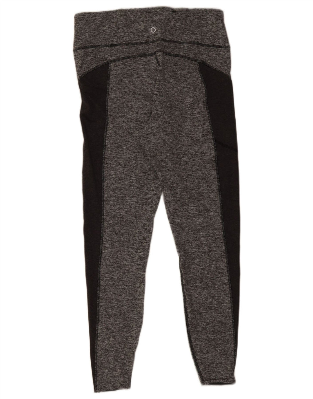 Marks & Spencer Womens Crop træningsdragt bukser UK 14 Large Grey Colourblock