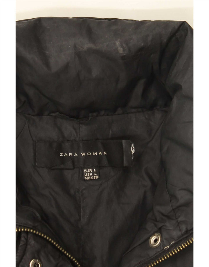 Zara Dame Polstret Jakke UK 14 Large Sort