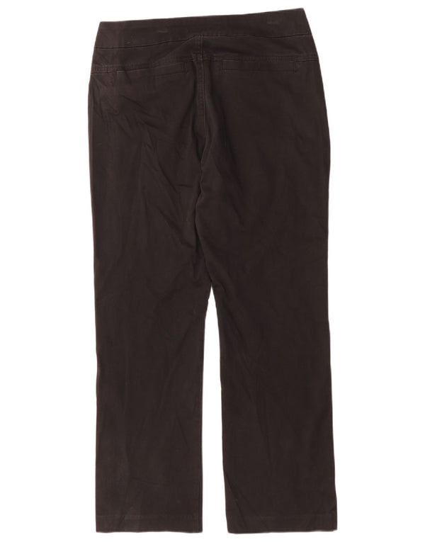 Lee Womens Petite Mid Rise Casual Bukser US 10 Large W32 L28 Black