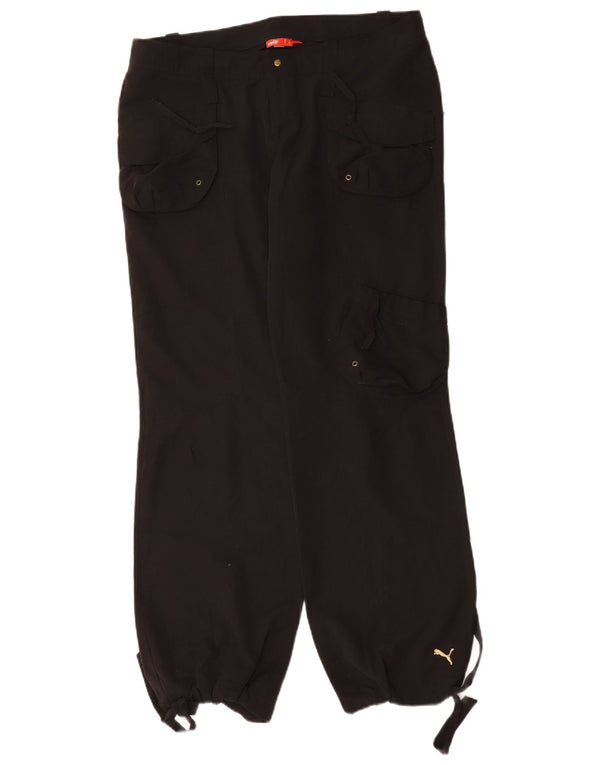 Puma Joggers Cargo Bukser UK 14 Large W36 L33 Sort
