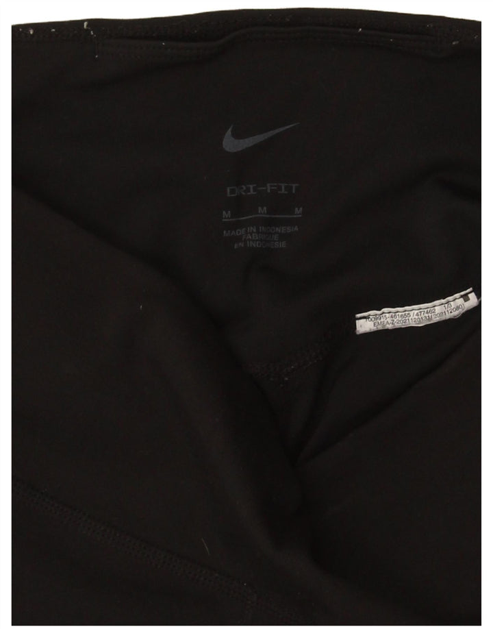 Nike Dame Dri Fit Leggings UK 12 Medium Sort