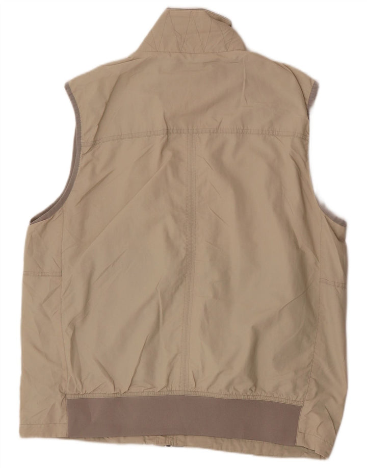 Marks & Spencer Herre Blue Harbor Utility Gilet UK 40 Large Beige