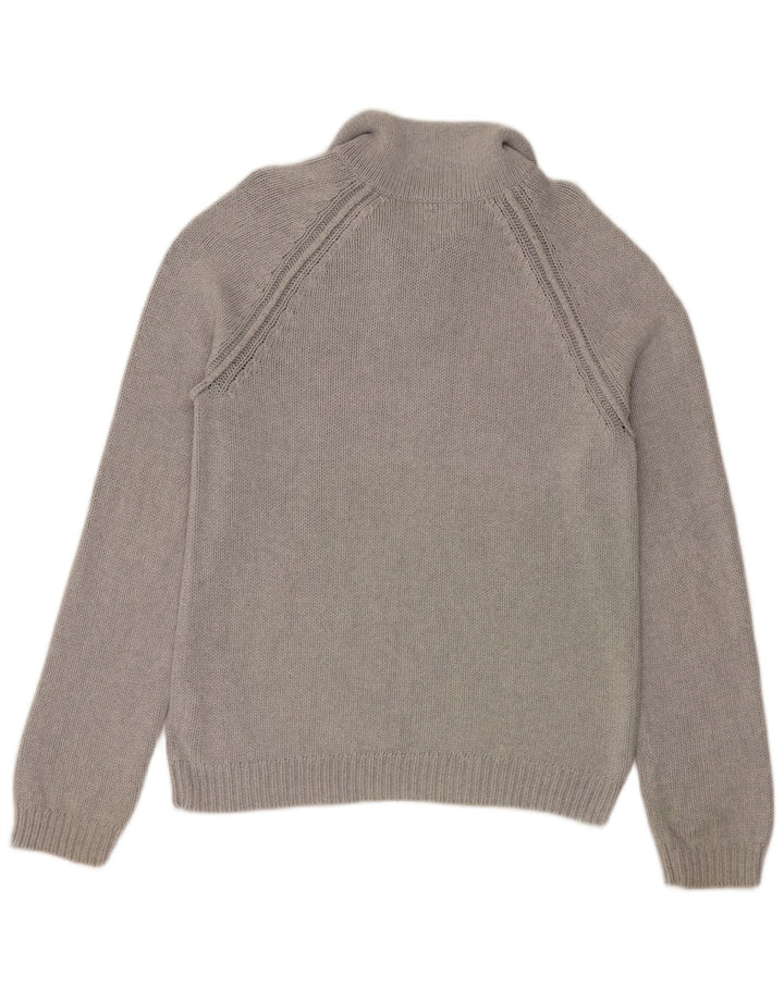 Gap Herre Zip Neck Jumper Sweater XL Grå Bomuld