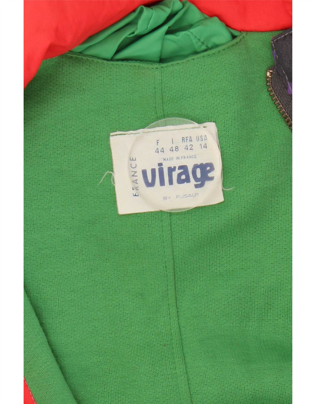 Fusalp Womens Virage Ski Jumpsuit IT 48 XL Flerfarvet Colourblock