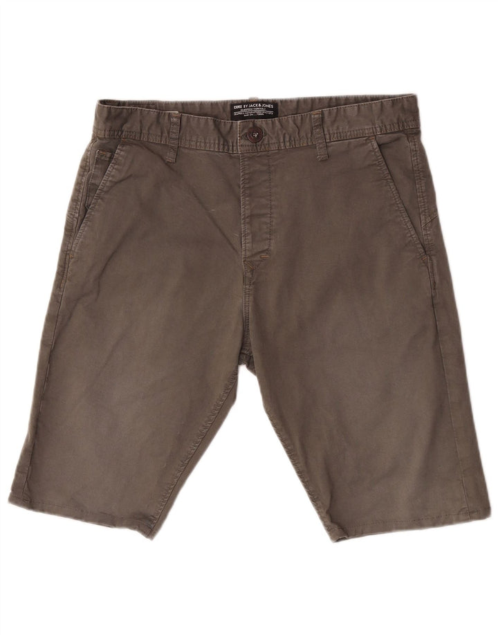 Jack & Jones Chino Shorts til mænd W34 Stor grøn bomuld