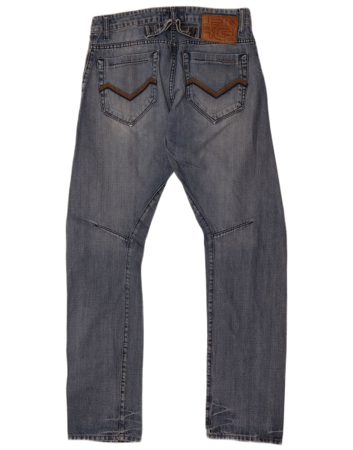 Energie Herre Straight Jeans W32 L34 Blå Bomuld