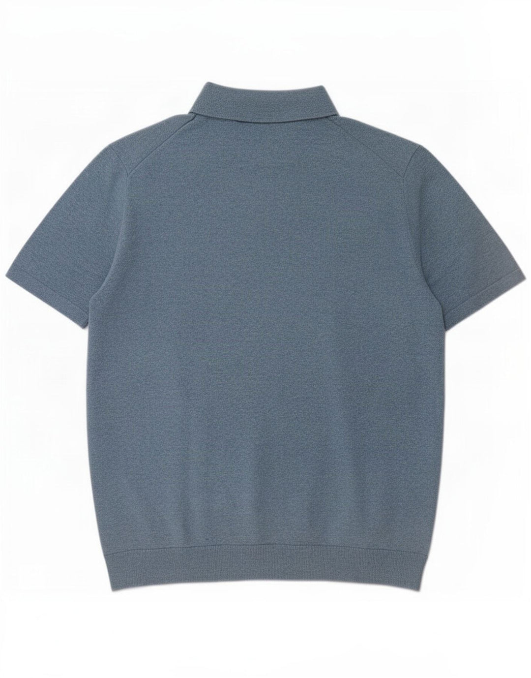 Marks & Spencer Poloshirt til mænd, stor blå stribet bomuld