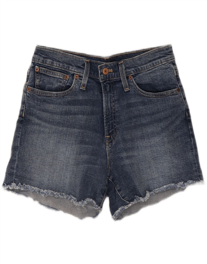 J. CREW Womens Denim Shorts W27 Small  Blue Cotton Vintage J. Crew and Second-Hand J. Crew from Messina Hembry 