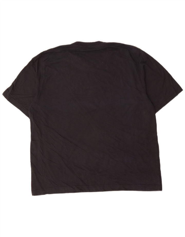 Adidas herre T-shirt top 2XL marineblå bomuld