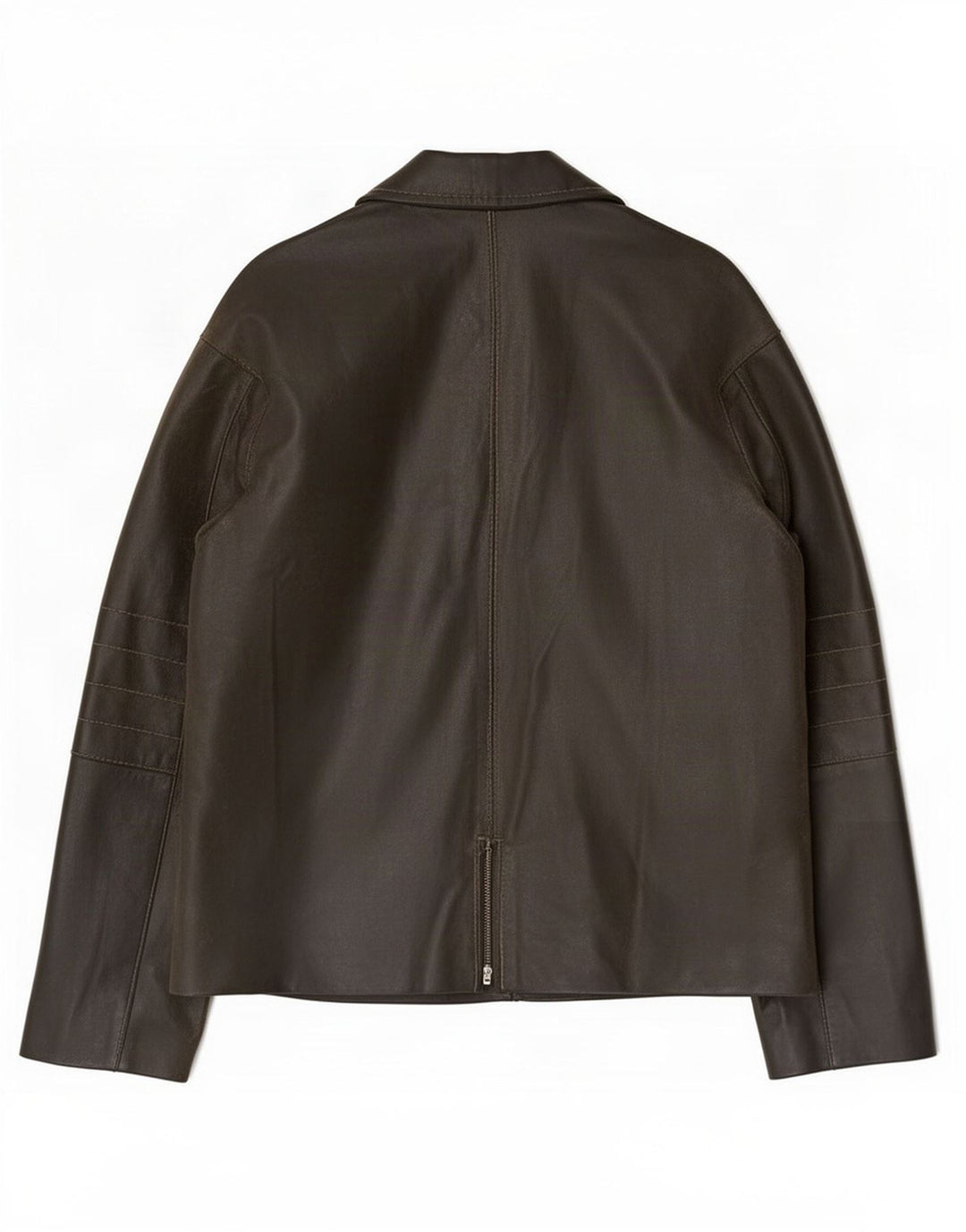 Conbipel Herre Læderjakke IT 48 Medium Khaki
