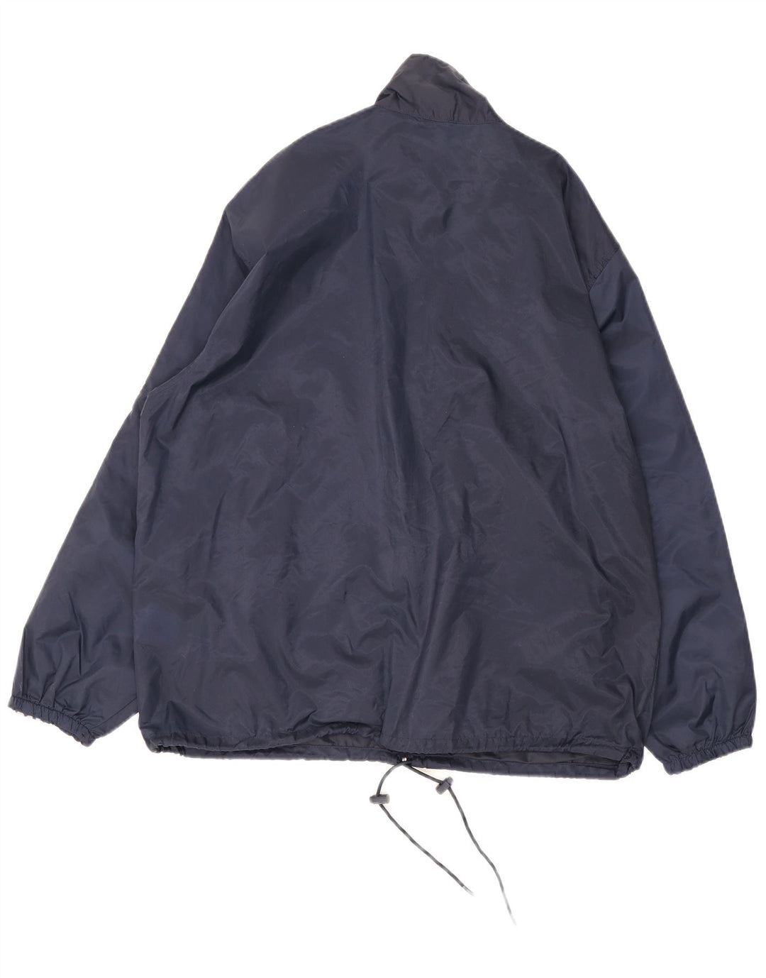 Lotto Regnjakke til mænd UK 38 Medium Navy Blue Colourblock Nylon