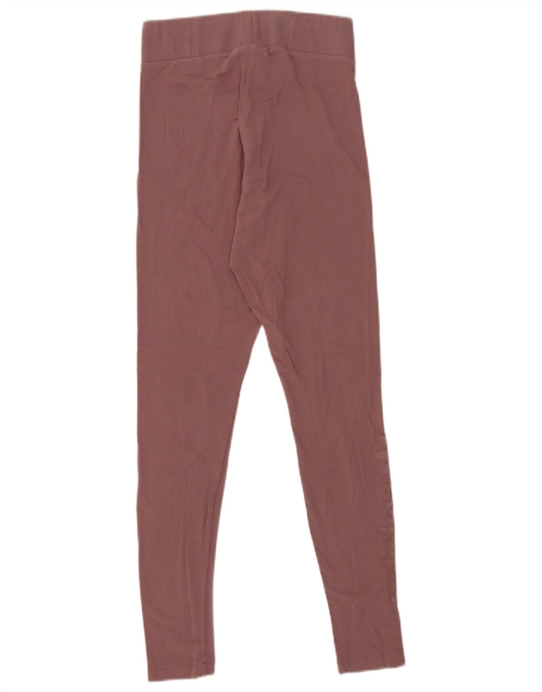 Adidas Dame Leggings UK 10 Small Brown Bomuld