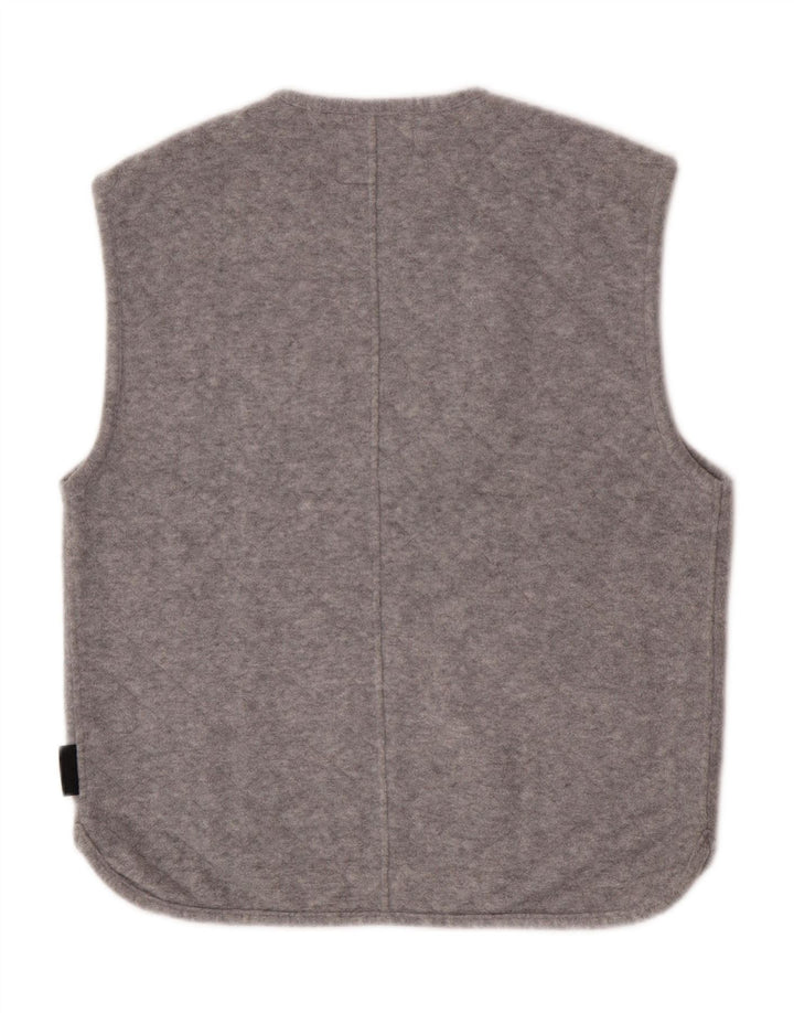 Silvy Herre Fleece Gilet UK 40 Large Grå Polyester