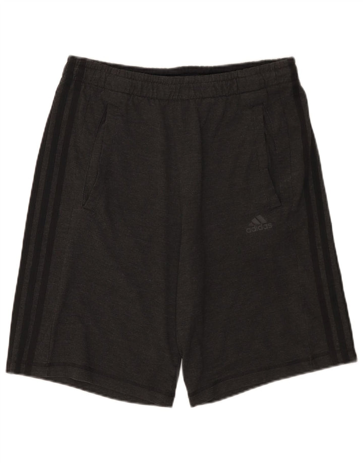 Adidas Herre Climalite Sportshorts Små Grå Polyester