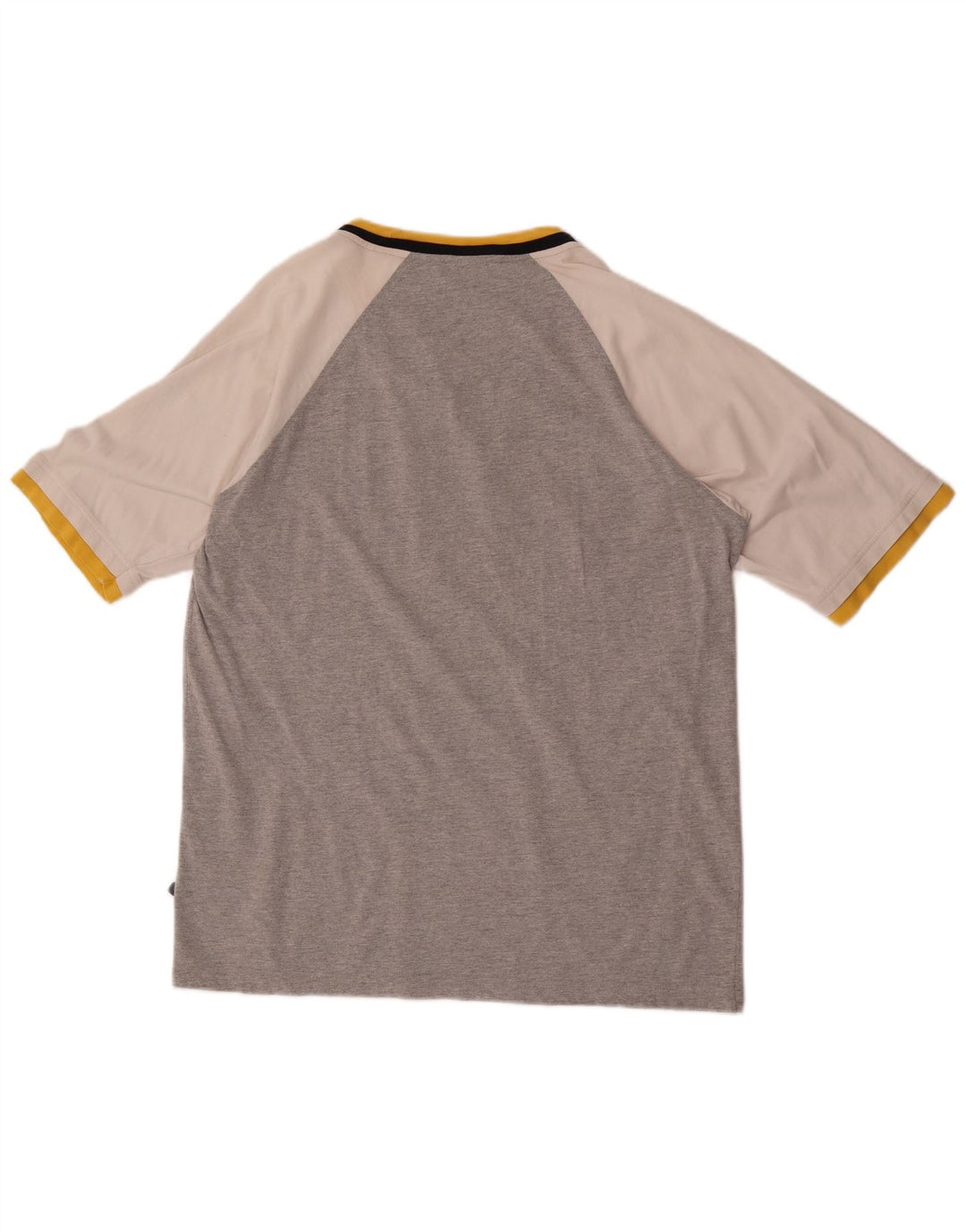 Asics Herre Grafisk T-Shirt Top Stor Grå Colourblock
