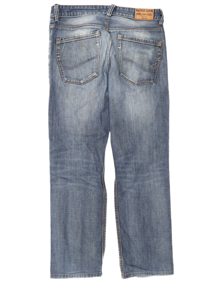 Tommy Hilfiger Straight Jeans til mænd W34 L32 Blå