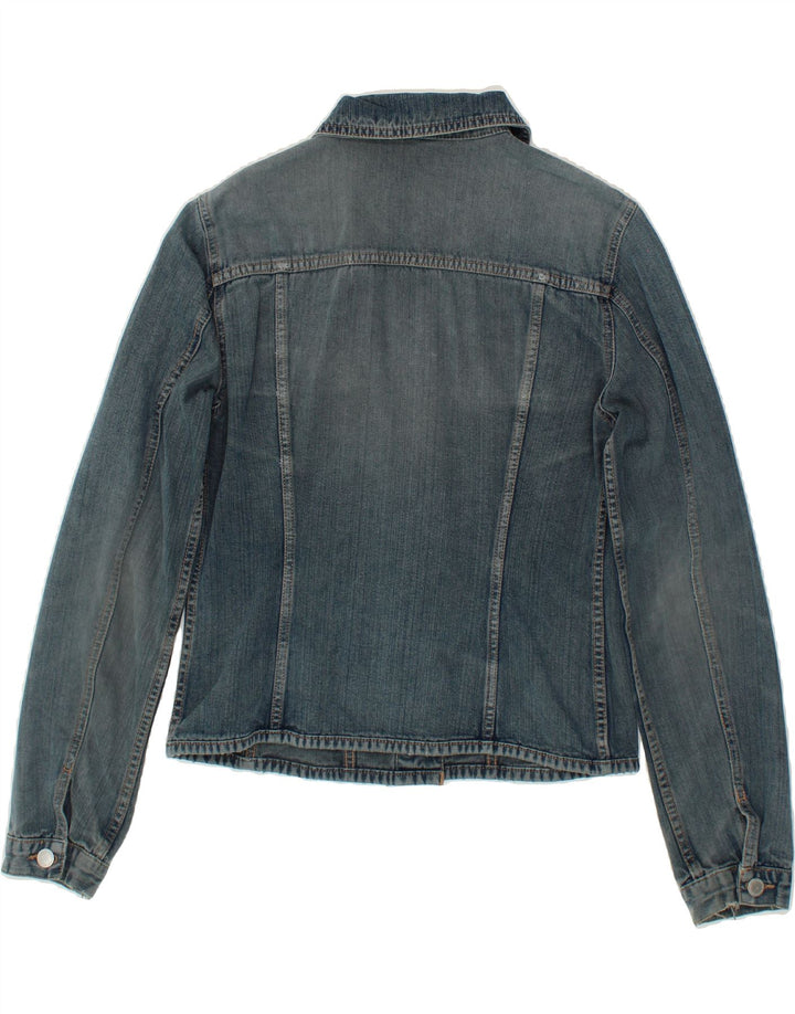 BENETTON Womens Denim Jacket UK 14 Medium Blue Vintage Benetton and Second-Hand Benetton from Messina Hembry 