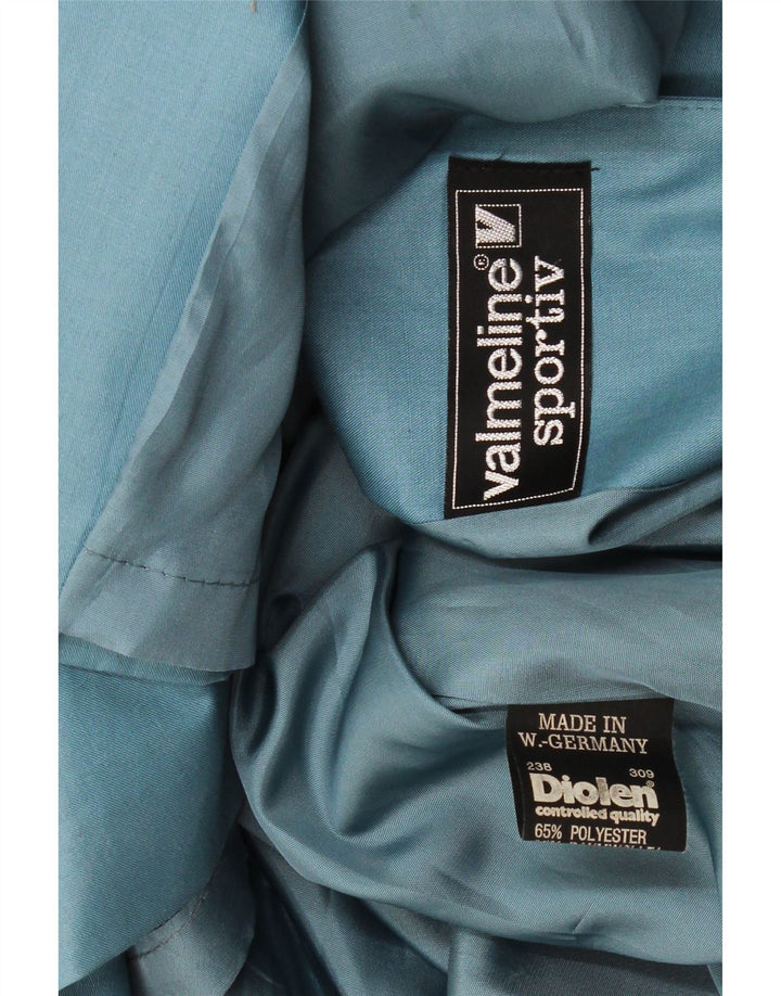 DIOLEN Womens Oversized Trench Coat UK 16 Large Blue Polyester