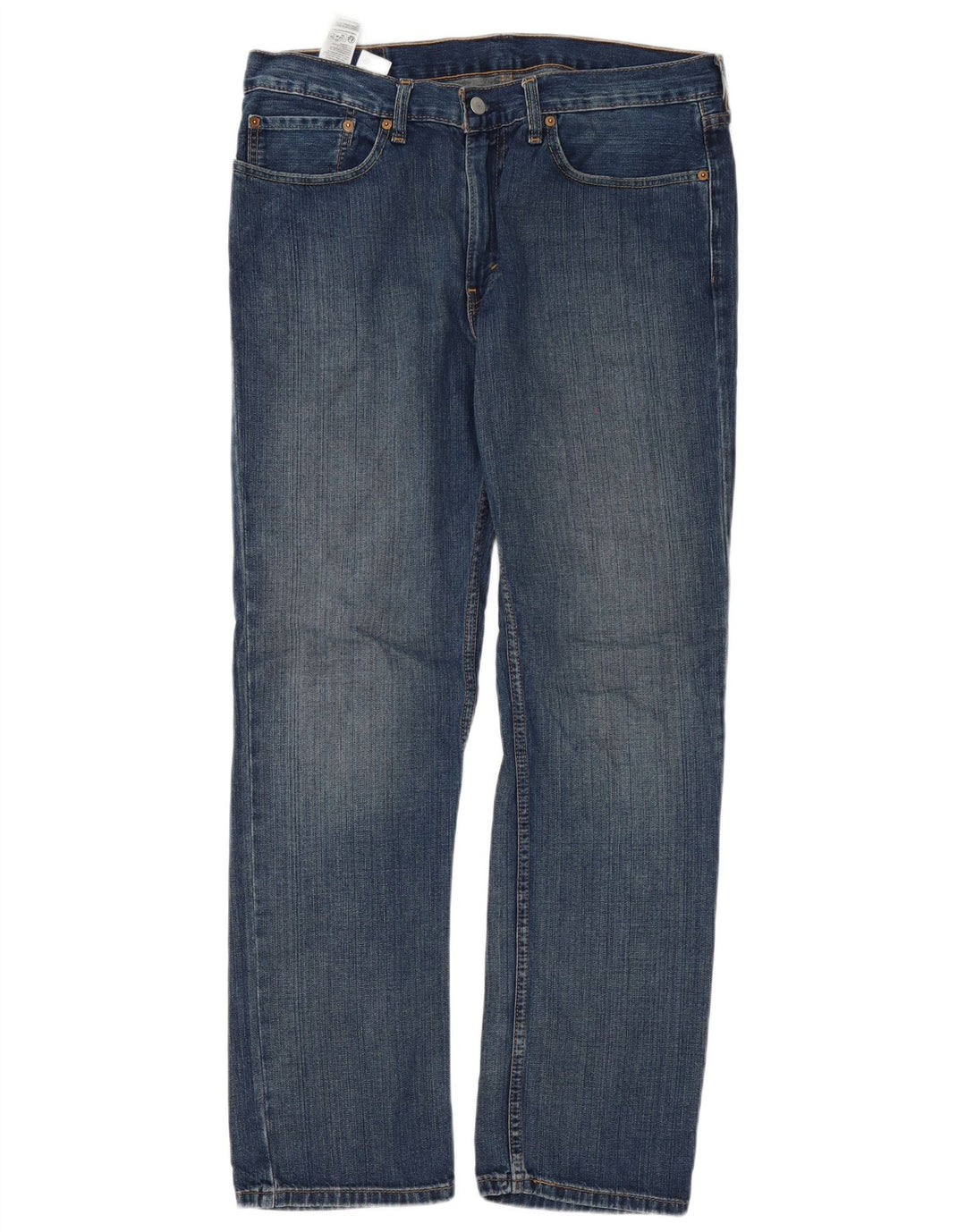 Levi's Herre 514 Straight Jeans W34 L32 Blå Bomuld