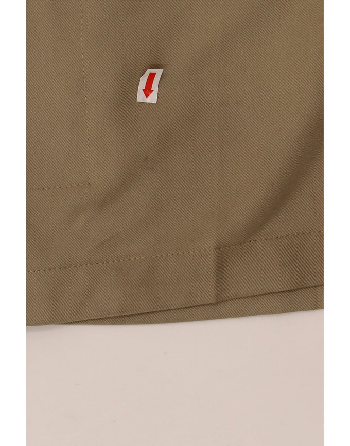 Izod Herre Classic Fit Cargo Shorts W34 Large Khaki Polyester