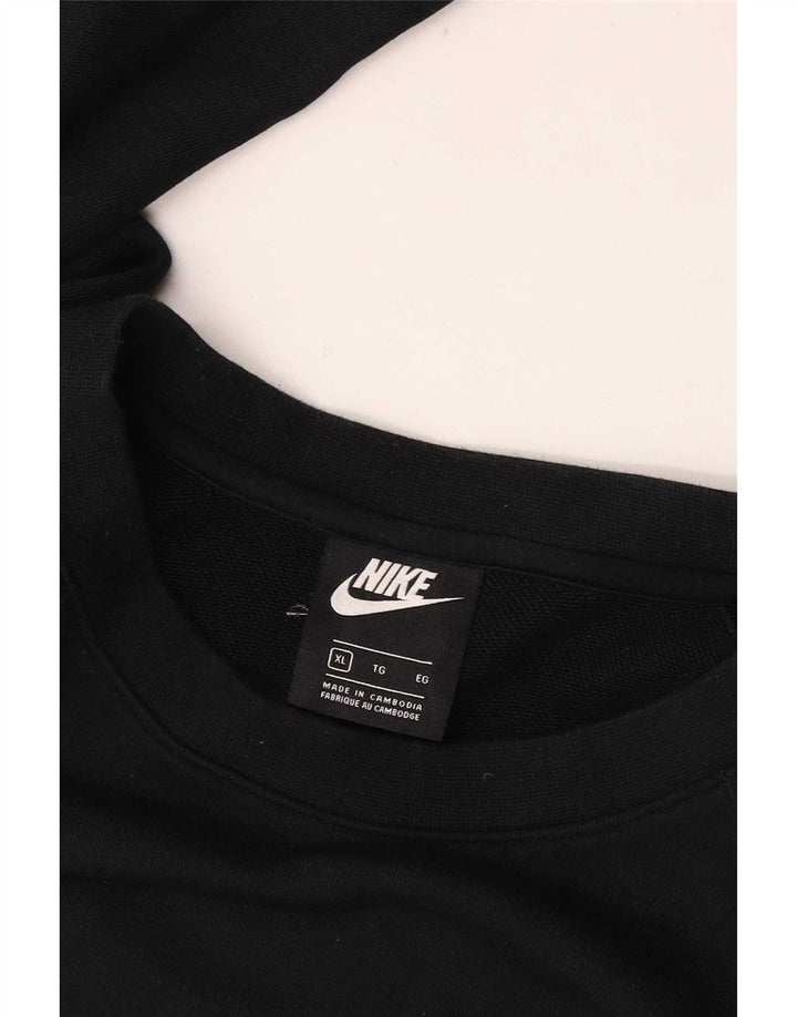 Nike grafisk sweatshirt til mænd XL sort