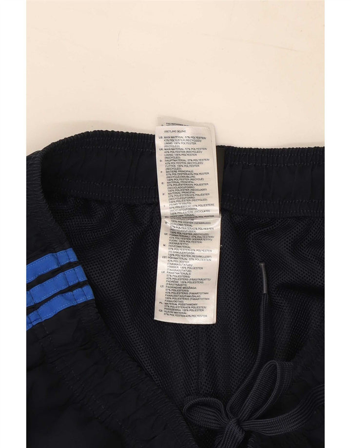 Adidas Sportsshorts til mænd store marineblå polyester