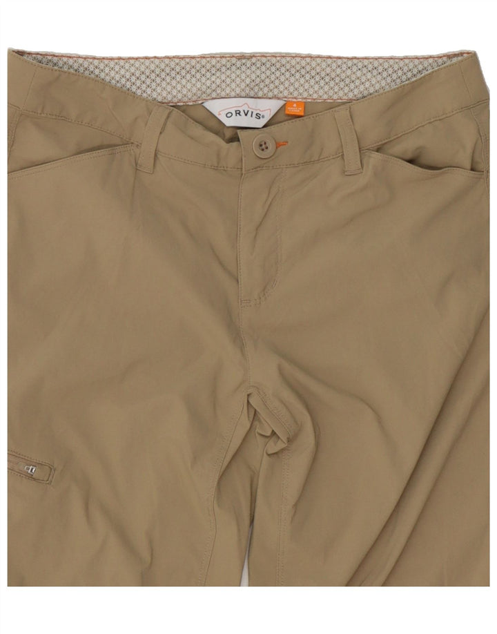 ORVIS Womens Bermuda Shorts UK 4 XS W30  Beige Nylon Vintage Orvis and Second-Hand Orvis from Messina Hembry 