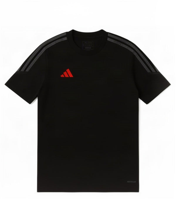 Adidas Herre Slim Fit T-Shirt Top XS Sort Polyester