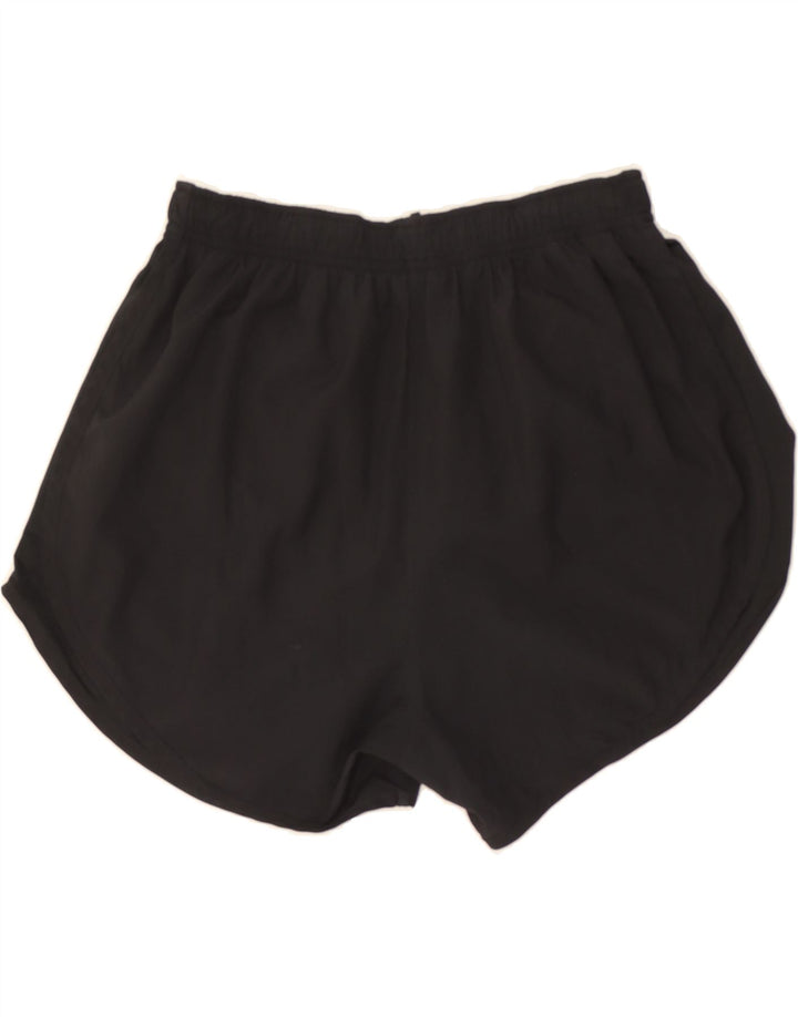 NIKE Womens Sport Shorts UK 12 Medium  Black Vintage Nike and Second-Hand Nike from Messina Hembry 