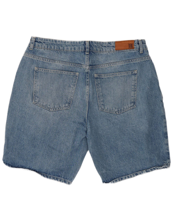 Reiss Denim Shorts til mænd W34 Large Blue Cotton