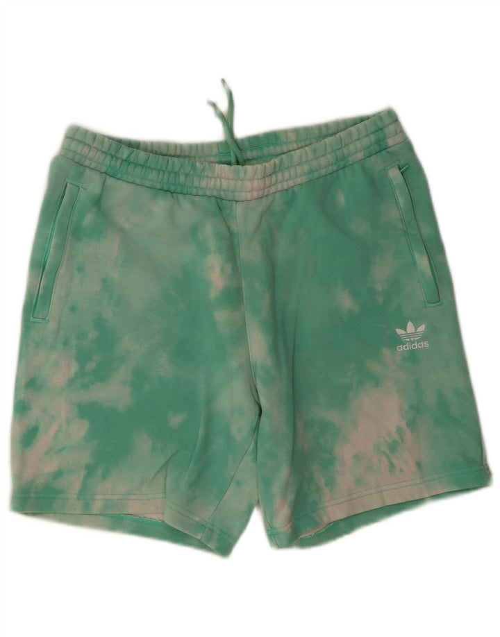 Adidas Herre Sportshorts Medium Green Tie Dye Bomuld