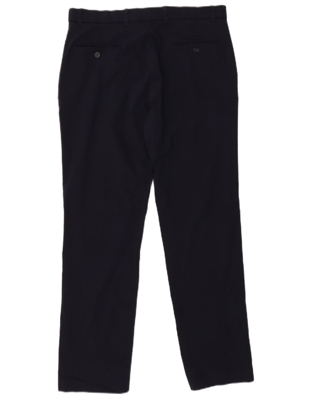 TOMMY HILFIGER Straight Chino-bukser til mænd W34 L30 Navy Blue Rayon