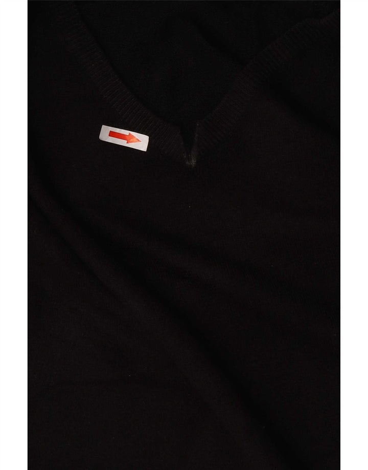 Marks & Spencer Herre V-hals sweater UK 41/43 Large Black