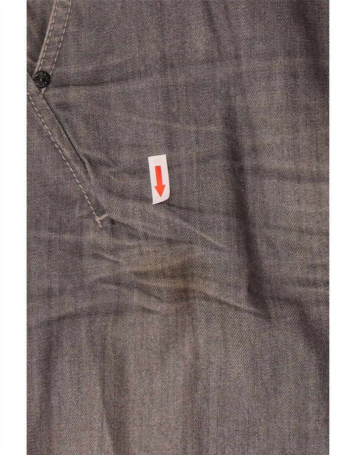 Rifle Herre Straight Jeans W34 L33 Grå Bomuld