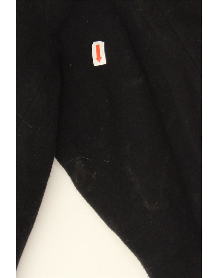 Marks & Spencer Herre Overfrakke UK 40 Large Black Acryl