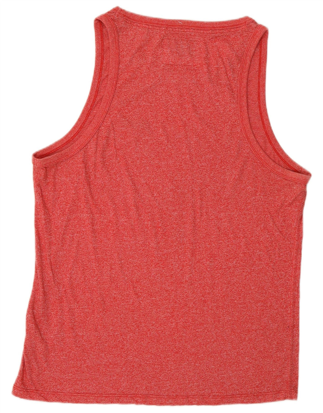 Superdry Herrevest Top XL Rød Flecked Bomuld