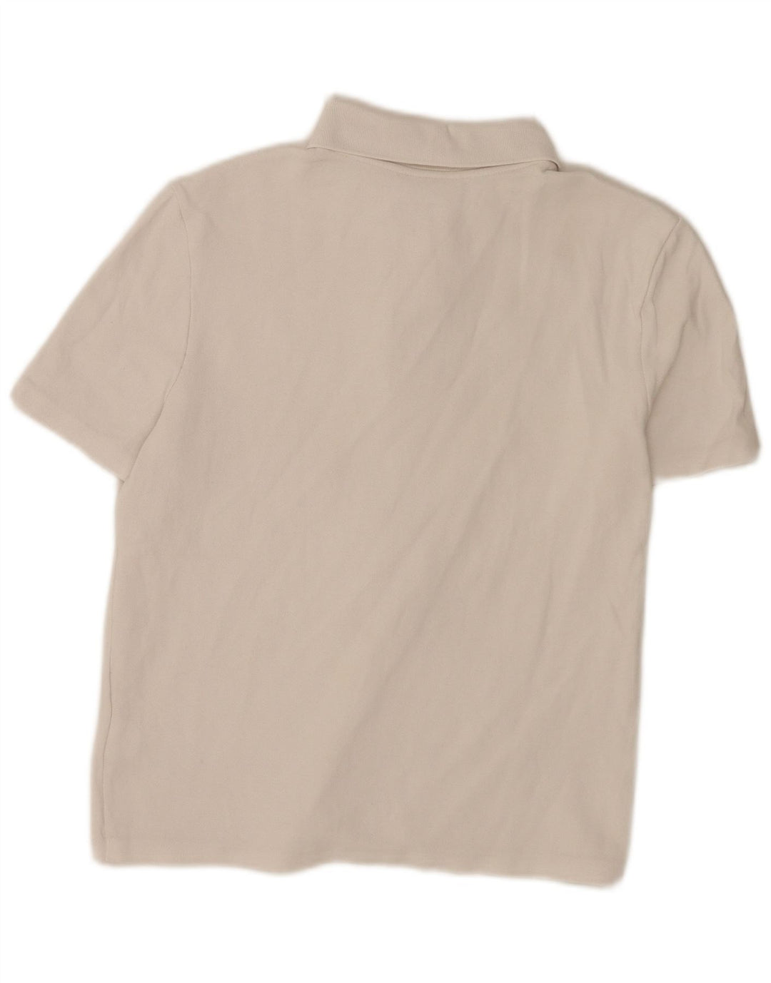 Lacoste Womens Regular Fit Polo Shirt Størrelse 40 Medium Hvid Bomuld