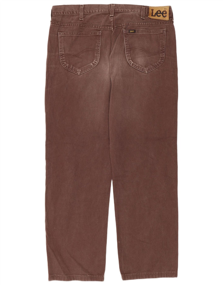 Lee Straight Jeans til mænd W36 L29 Brun