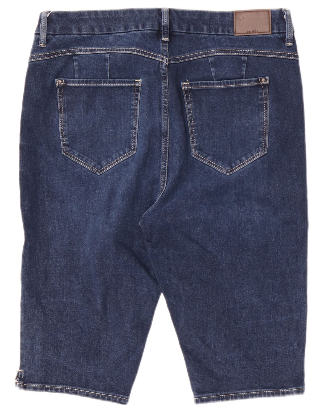Marks & Spencer Dame denim Shorts UK 16 Large W34 Blue Cotton