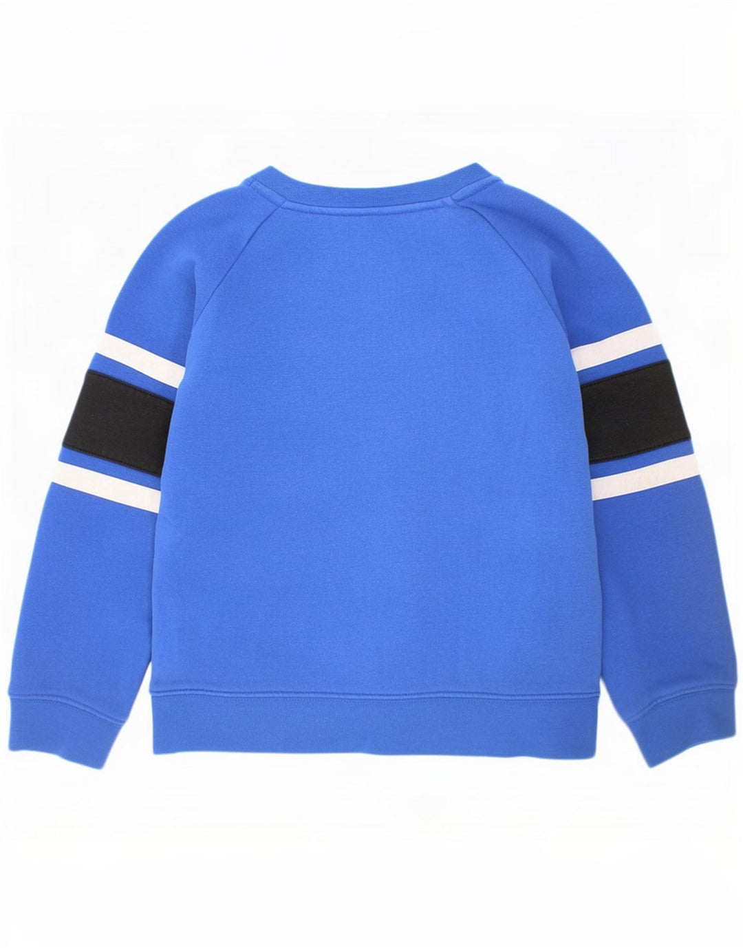 Nike Boys Graphic Sweatshirt Jumper 6-7 år Large Blue Colourblock Bomuld